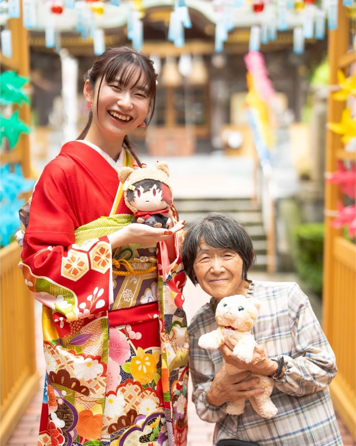 ご自宅成人撮影でお隣の市へ