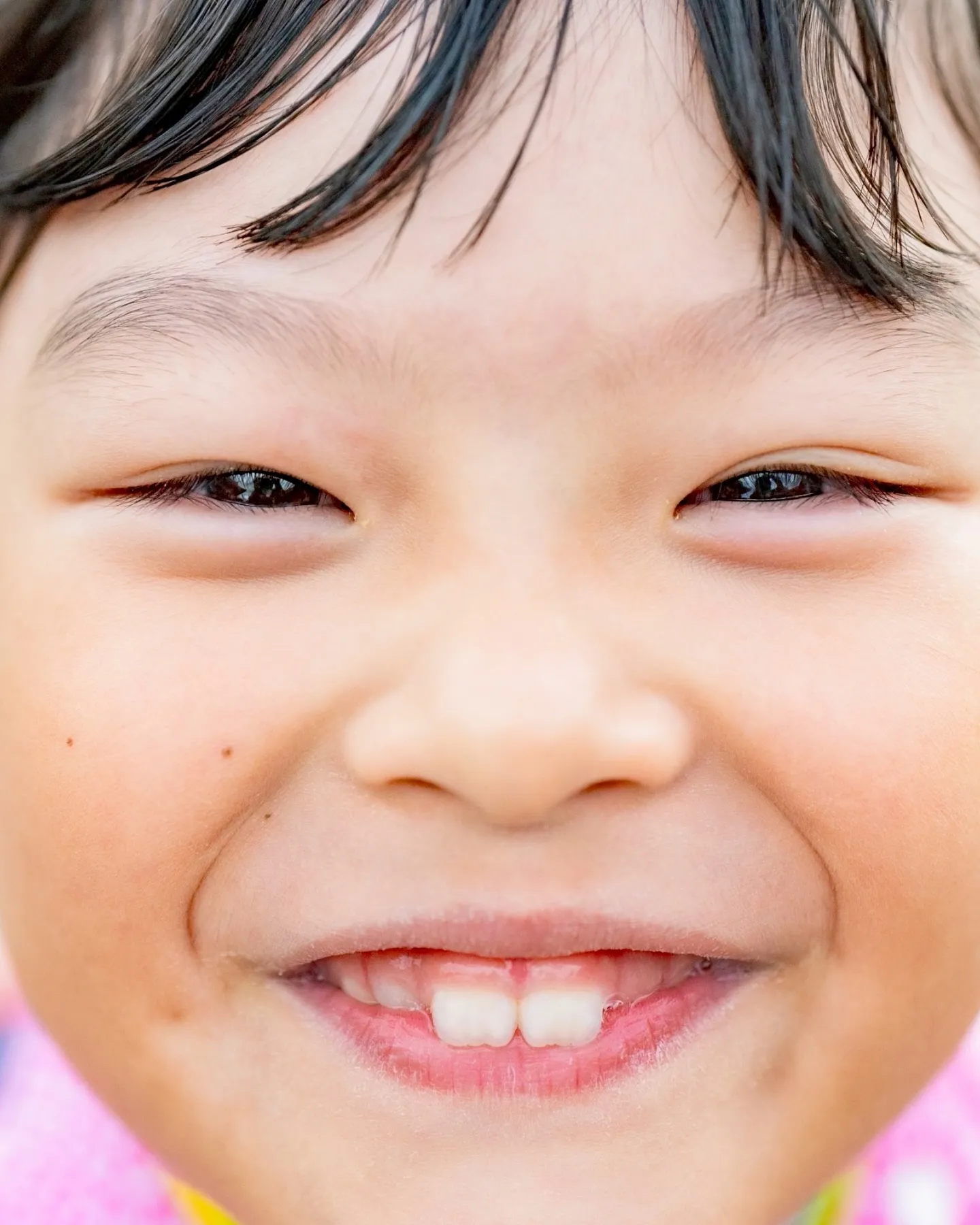 姉弟W七五三撮影、ご自宅からの清末八幡宮。