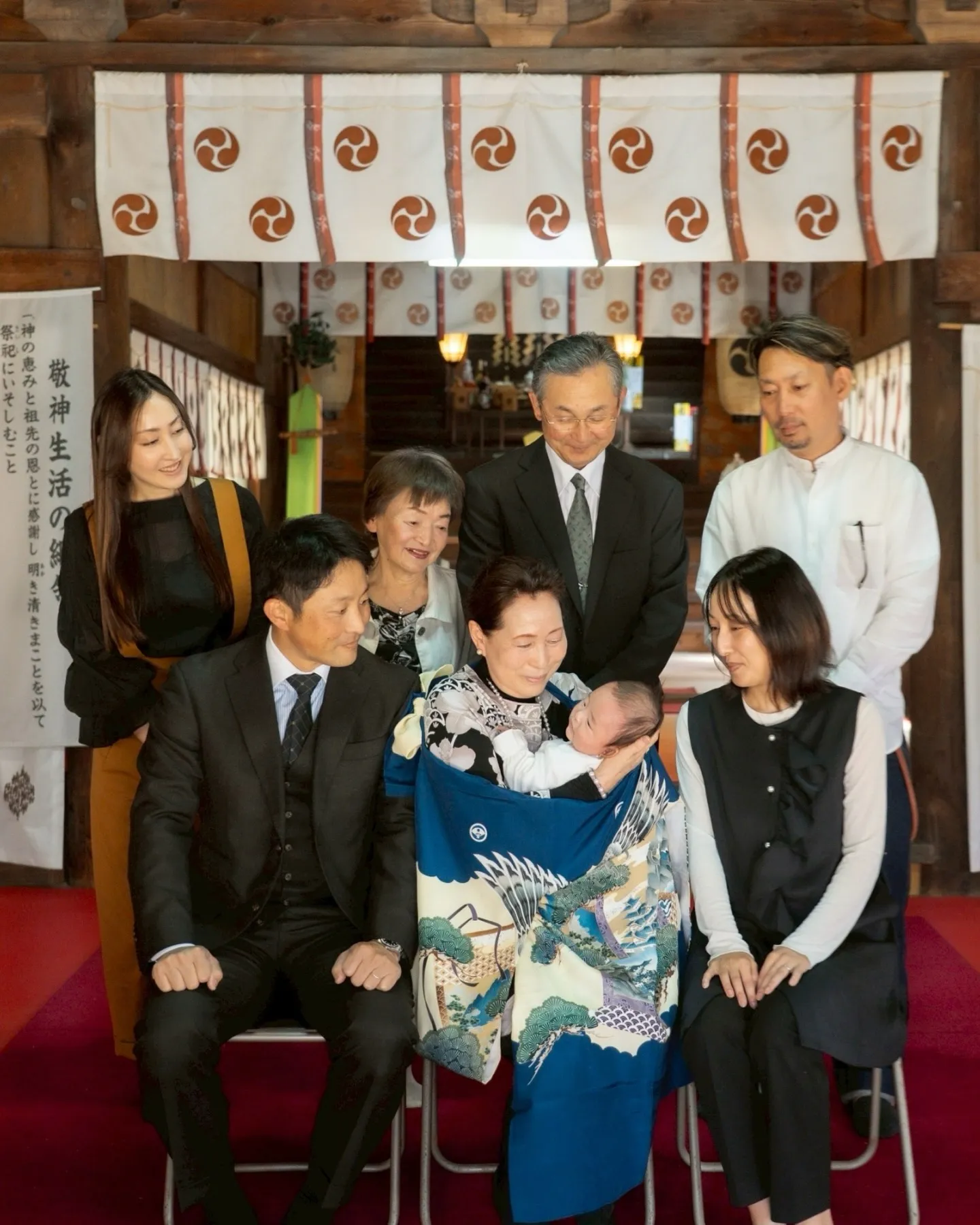 家族総出のお宮詣り。